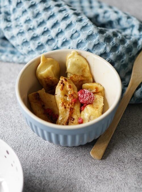 Einsteigerobst #1 Banane – Banane im Pfannkuchenteig