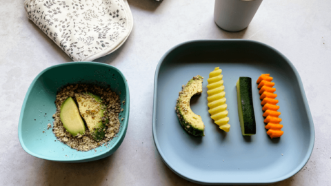 Einsteiger Gemüse für baby-led weaning