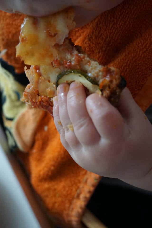 Pizza baby-led weaning geeignet von breifreibaby