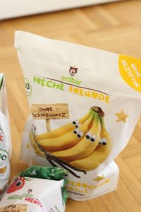 Zum Frühstück Freche Freunde Bananensternchen - gesundes für Babys und Kinder