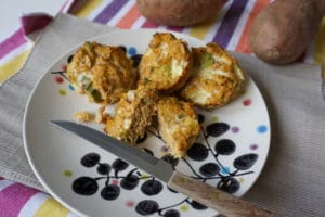 Muffins für breifrei Babys mit Süßkartoffeln und Thunfisch