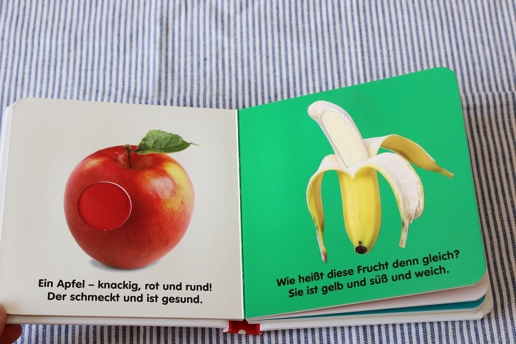 Fühlbilderbuch "Guten Apptit" unser Lesetipp für Kleinkinder
