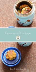 Couscous Bratlinge für Babys