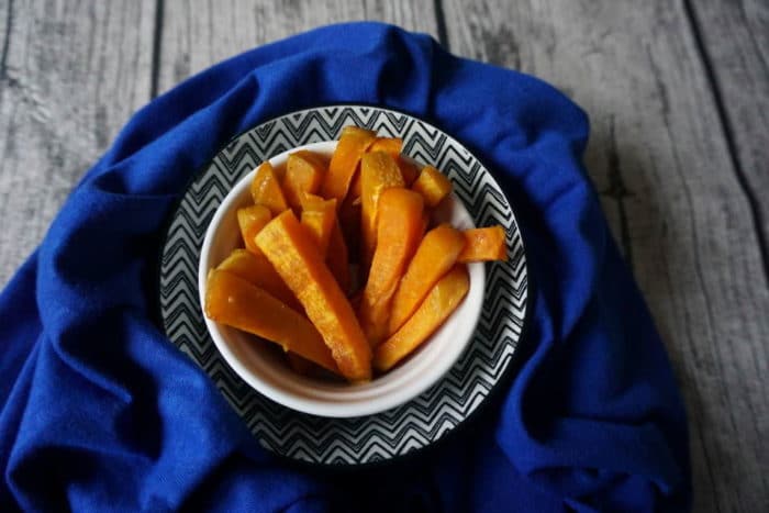 Süßkartoffelpommes - super für breifrei geeignet