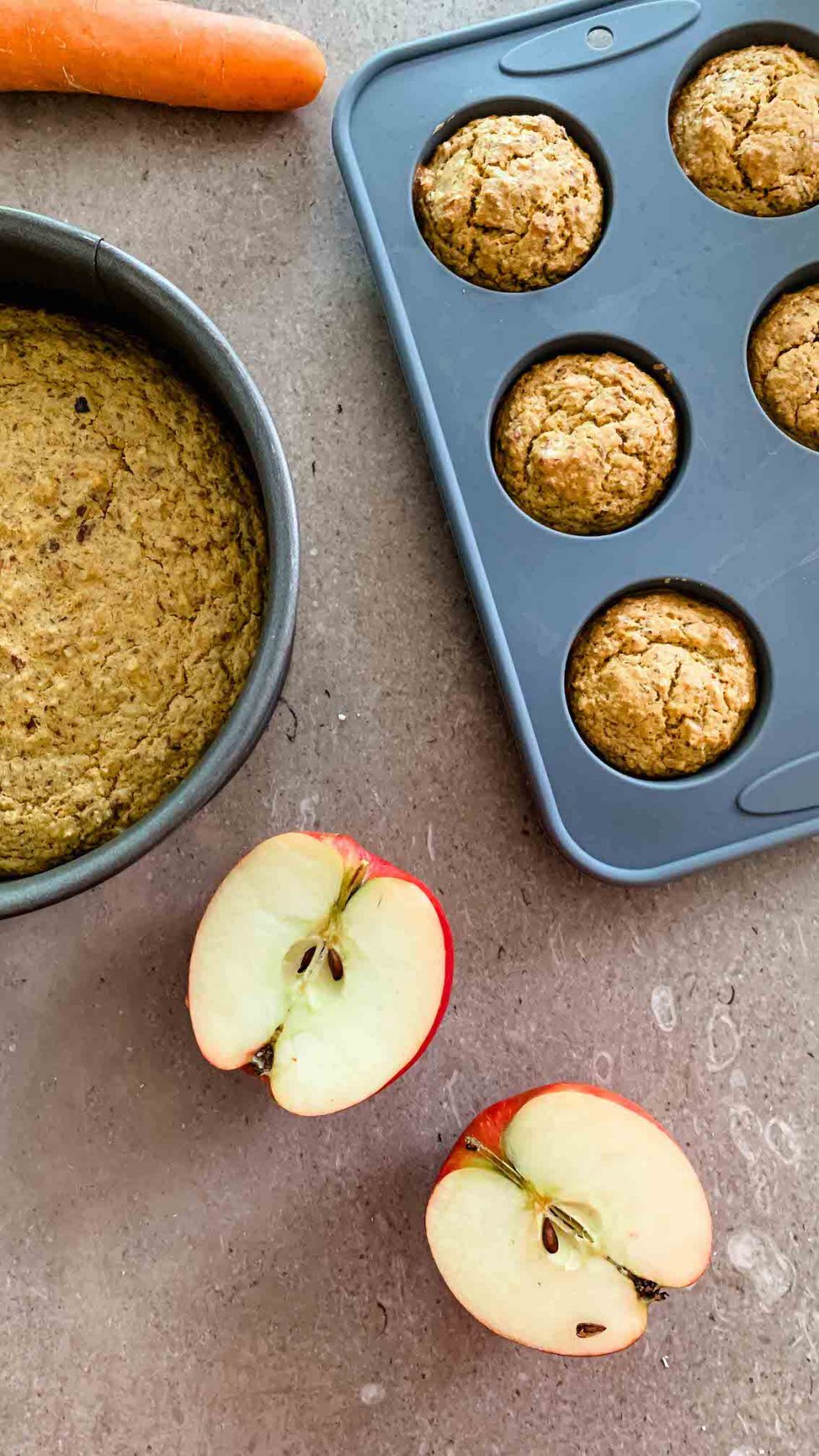 Gesunde Muffins für Babys ein tolles Rezept für Möhrenmuffins