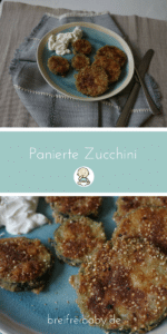 Rezepte für Kinder und Babys - panierte Zucchini