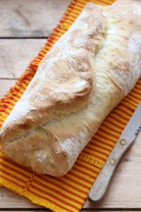 Baby Brot ohne Salz selbst backen - Ciabatta
