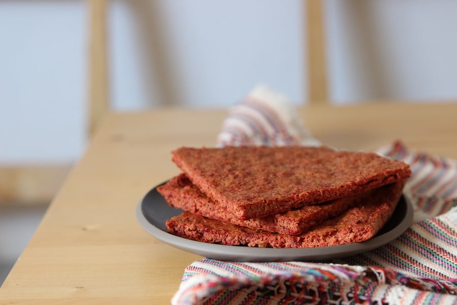 Rote Bete Brot für baby-led weaning geeignet