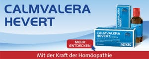 Calmvalera Hevert Homöopatisches Mittel gegen Angstzustände und Stress