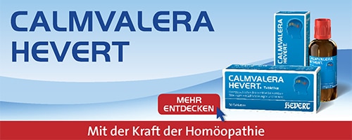 Calmvalera Hevert Homöopatisches Mittel gegen Angstzustände und Stress