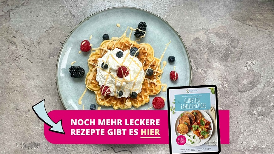 Bananenwaffeln ohne Zucker