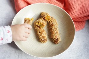 Fingerfood für Babys - Gemüsekroketten - ein tolles BLW Rezept