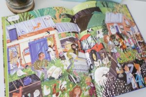 Wimmelbuch Ein Jahr auf dem Land - Bauernhof, Tiere und Natur für Kinder