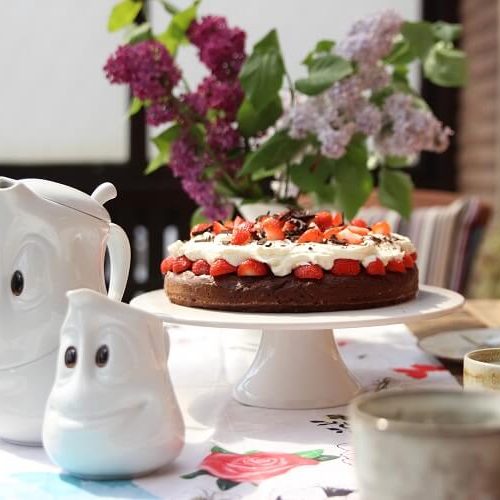Muttertagsgeschenk für Mamas - das perfekte Kaffeekränzchen mit Torte