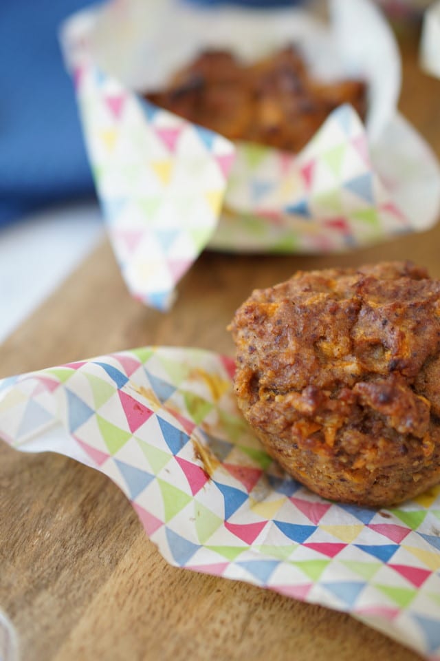 Karottenmuffins ohne Zucker für Baby und Mama bei der Louwen Diät