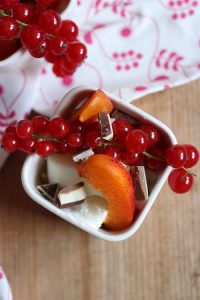 Frozen Joghurt ohne Zucker selbst machen mit Aprikosen