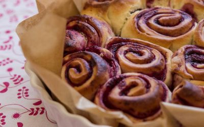 Kuchen ohne Zucker – Beerenschnecken ganz einfach selber backen