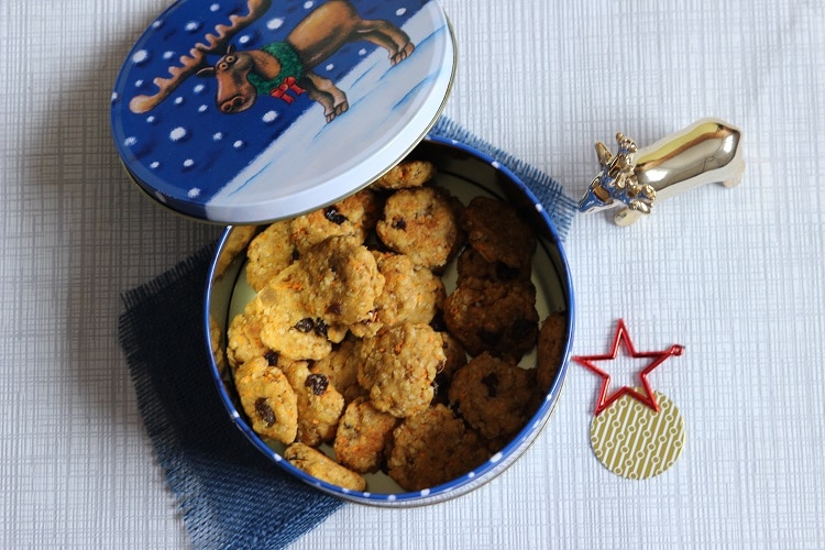 Weihnachtsplätzchen ohne Zucker - gesund backen mit Trockenfrüchten