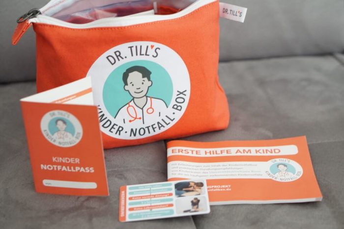 Erste Hilfe Kurs für Baby - und Material für den Notfall - Gewinne die Kinder-Notfall-Box von Dr. Till aus der Uniklinik Bonn