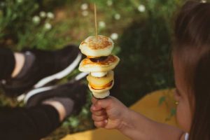 Pfannkuchen Rezept für Picknick mit Kindern