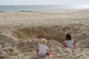 Familienurlaub - Strandurlaub in der Elternzeit Reise in Portugal