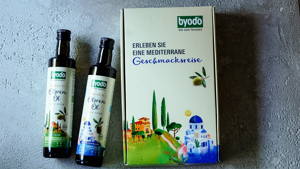 Welches Öl zum Braten: Neue Olivenöle von Byodo