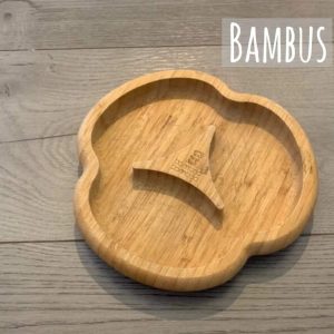 Bambusteller von Bamboo Bamboo als Babyteller - welches Material für das Geschirr von Babys genutzt werden kann und welches nicht erfährst du in unserem ausführlichen Beitrag