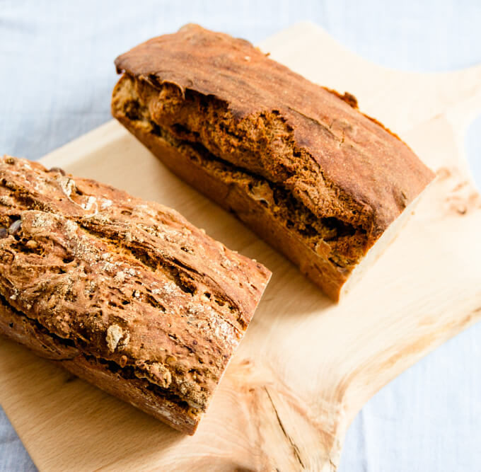 Brot backen in der Kastenform