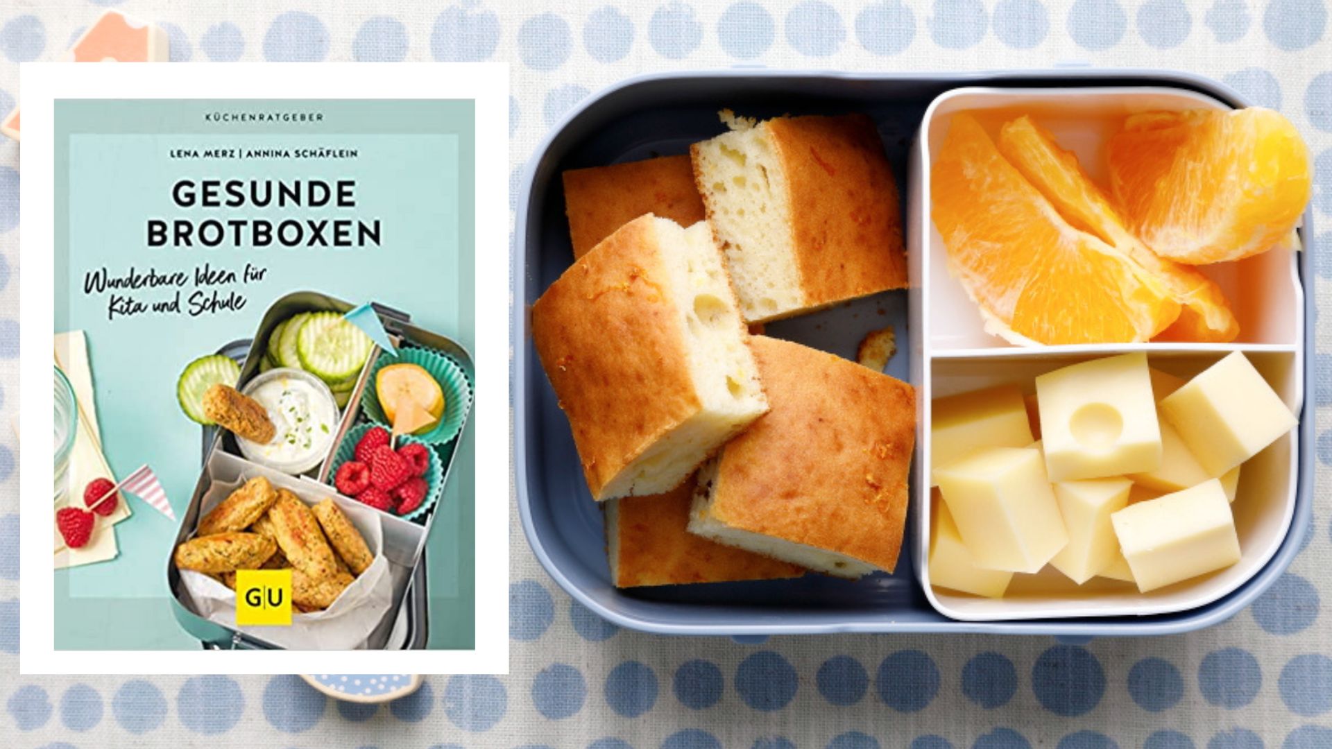 Brotdosen Ideen in unserem Buch "Gesunde Brotboxen"
