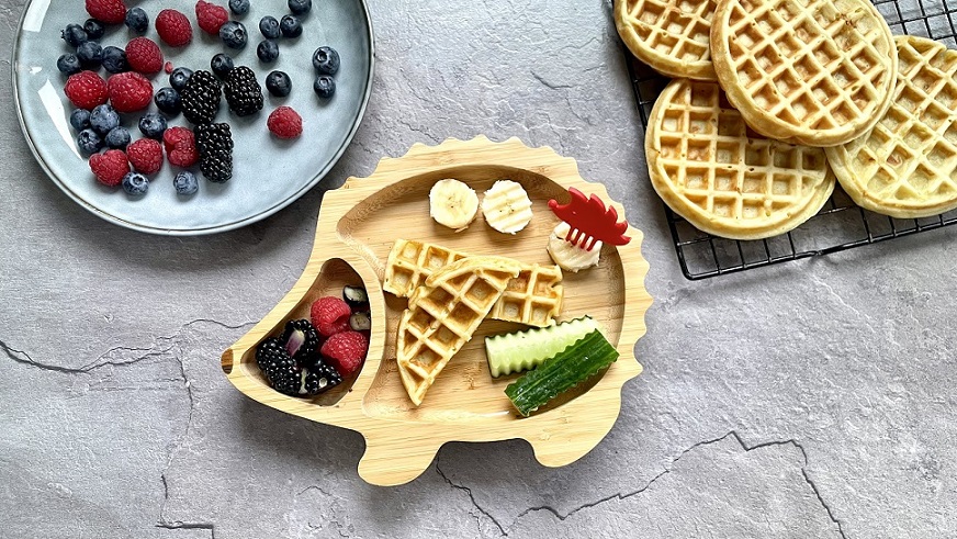Bananenwaffeln ohne Zucker