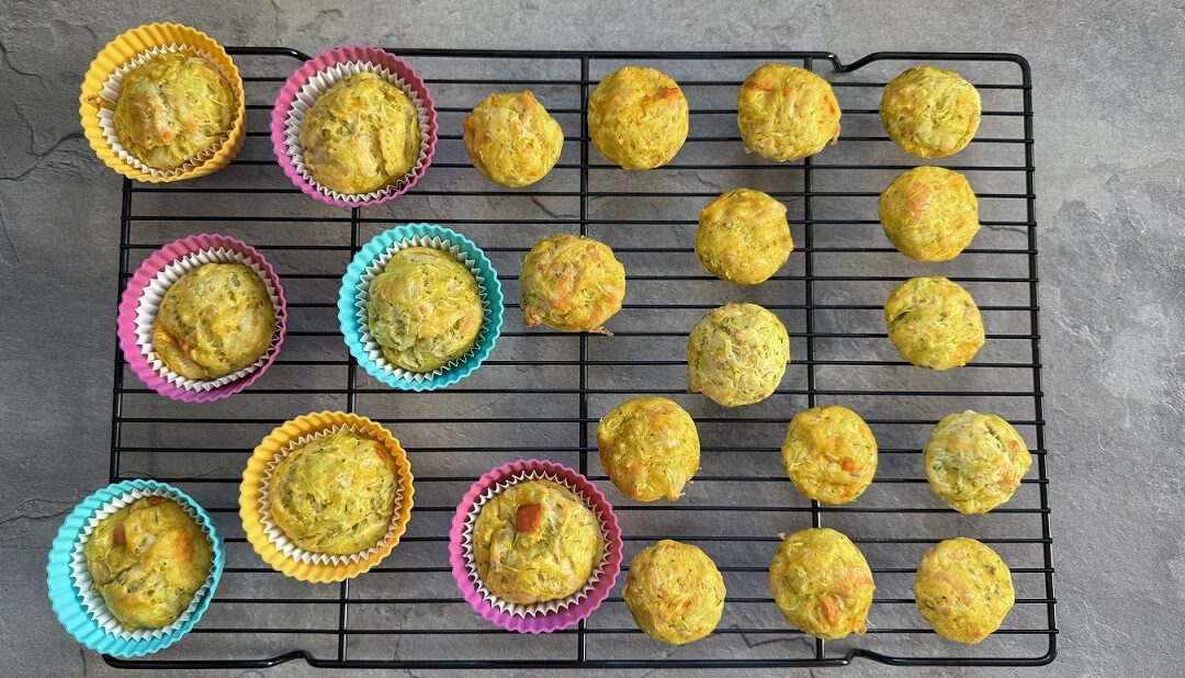 Herzhafte Muffins für Babys