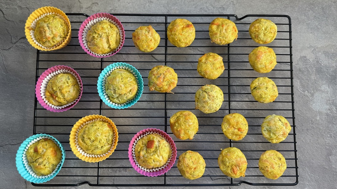 Herzhafte Muffins für Babys