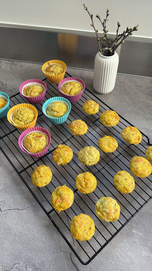 Rezept: Zucchini-Kürbis-Muffins