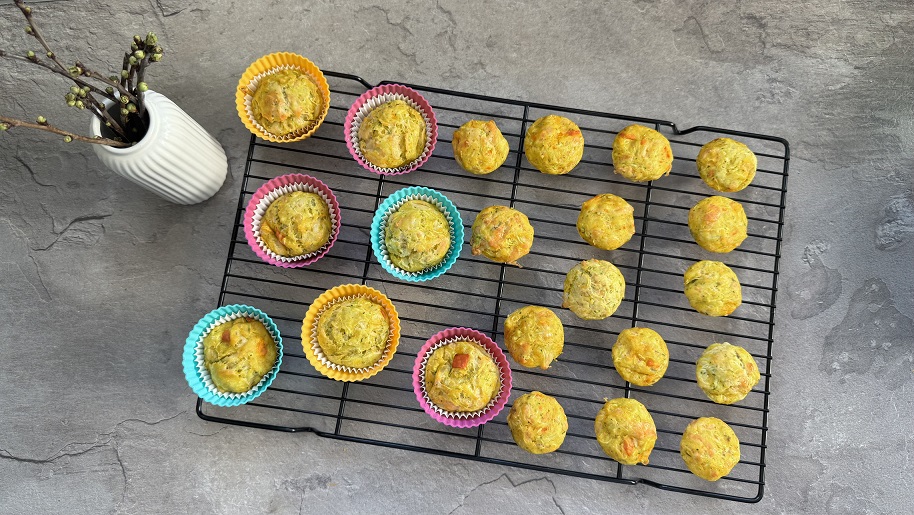 Herzhafte Muffins für Babys