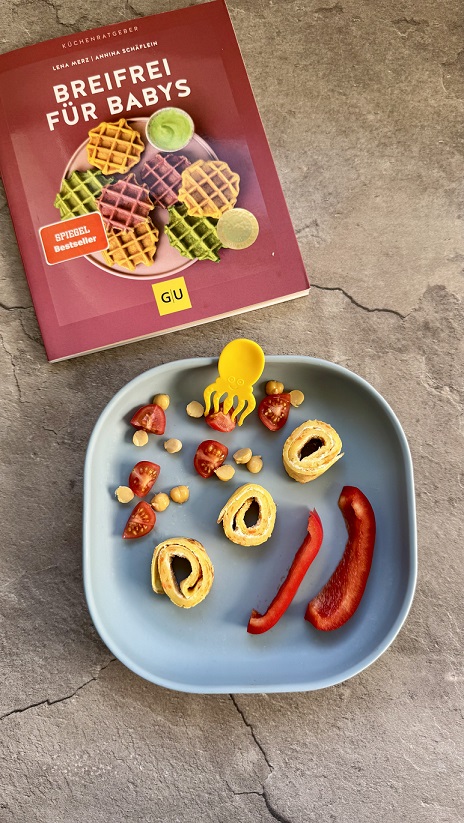 Möhrenpfannkuchen aus unserem Buch "Breifrei für Babys"