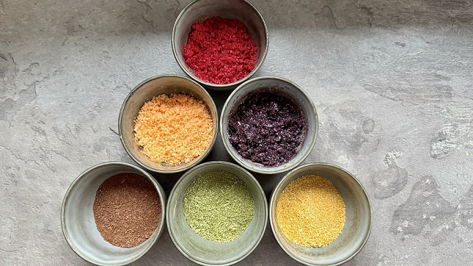 Unser Adventsgeheimnis: Zuckerfreie Streusel auf Plätzchen, Muffins und Kuchen