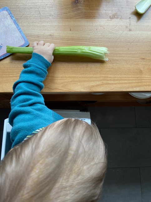 Wenn Kinder mit essen werfen