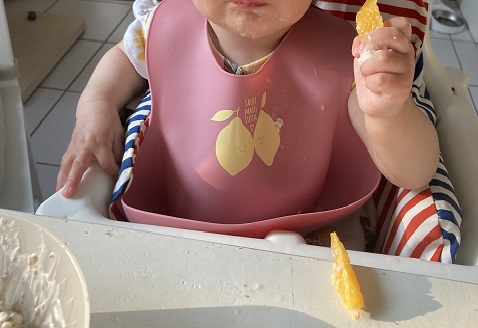 Wenn Kinder mit essen werfen