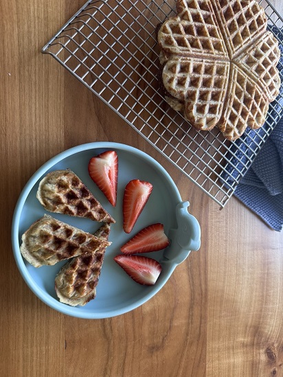 Waffeln ohne Zucker