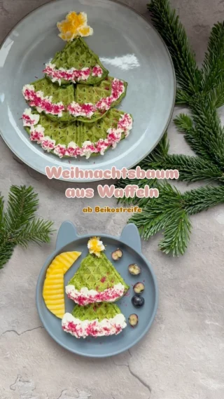 🌟Besonders muss nicht immer besonders aufwendig sein!

🎄Aus süßen Spinatwaffeln kannst du schnell diesen wunderschönen Hingucker zaubern, der bestimmt einige Augen zum Leuchten bringen wird.

🧇Die Waffeln kannst du sogar vegan und zuckerfrei zubereiten. Dein Baby darf ab Beikostreife davon mitessen.

🫶 Zuckerfreie Plätzchenrezepte findest du in unserem E-Book "Das zuckerfreie Plätzchen-Buch". Kommentiere mit 🍪 und wir senden dir den Link direkt zu.

Sollen wir das Bäumchenrezept zum Abspeichern als Reel teilen?

#breifreibaby #zuckerfreibacken #weihnachtenmitkindern