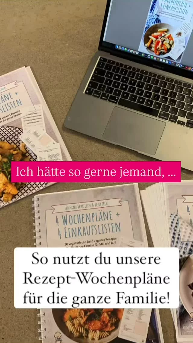 🤯Geht es dir auch so? Überlegst du täglich aufs neue, was es heute zu essen geben soll?
❗️Dann sind wir der jemand für dich - wir haben einen Jahresplan mit saisonalen Rezepten entwickelt, der dir täglich eine Rezept vorgibt, das für die ganze Familie geeignet ist.
🥰🥰🥰
- vegetarische und vegane Rezepte
- saisonale Rezepte mit viele gesunden Zutaten
- Einkaufsliste
- Wochenplan
- Tipps für Baby-Version

Kommentiere mit ⚡️ und wir senden dir alle Infos zum Jahresplan in dein Postfach!