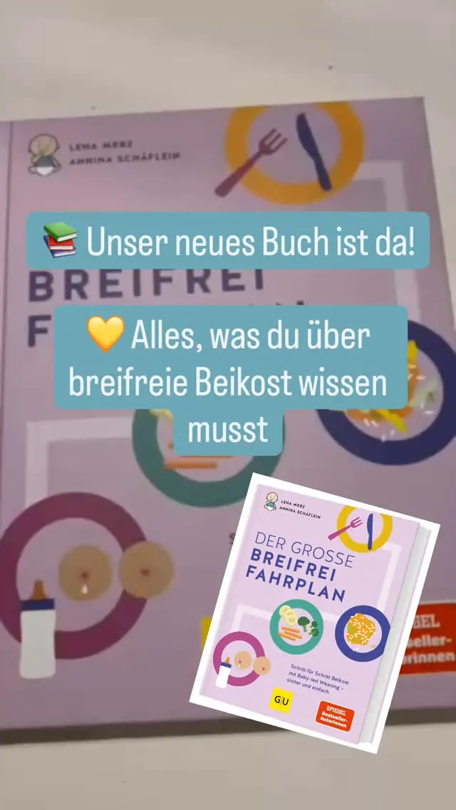 Gestern war Tag der Bücherei – heute feiern wir unser neues Buch! 📚✨
Wie gelingt der Start in die breifreie Ernährung?
Wie sorge ich dafür, dass mein Baby sicher & ausgewogen isst – ohne Brei, ohne Druck, aber mit Struktur?
👉 In unserem neuen Buch begleiten wir dich Schritt für Schritt durch die Beikostzeit – mit allem, was du brauchst:
💡 fundiertes Wissen zur breifreien Ernährung
🍴 abwechslungsreiche Rezepte für alle Mahlzeiten
📆 Tipps für Alltag, Einkauf & Meal Prep
🧒 kindgerechte Lösungen bei kleinen Herausforderungen
🥣 Ideen, die der ganzen Familie schmecken
Egal, ob du ganz neu startest oder einfach neue Inspiration suchst – dieses Buch ist dein sicherer Begleiter durch die Beikost!
Ab sofort im Buchhandel erhältlich – oder direkt online 🛒 - kommentiere mit 📗 für den Link
#breifrei #beikoststart #breifreikochbuch #breifreibaby